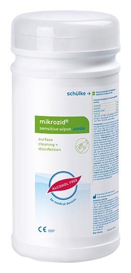 slide image mikrozid® sensitive wipes