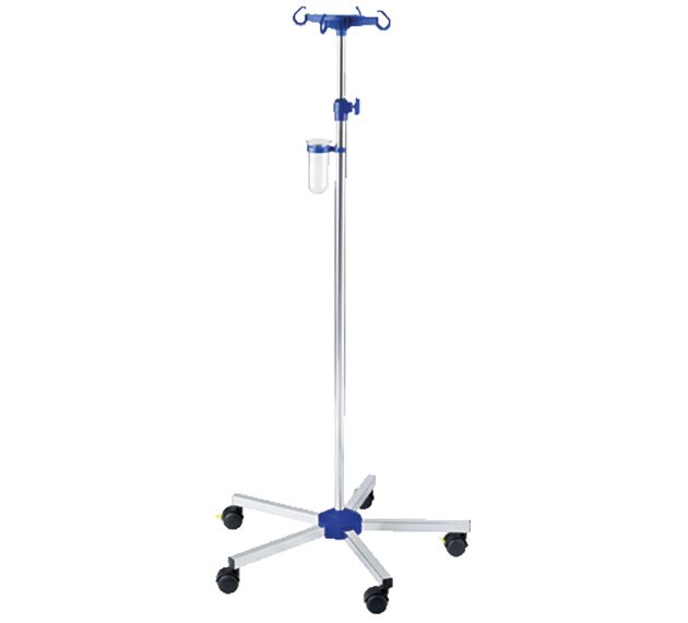 slide image Infusionsständer verchromt